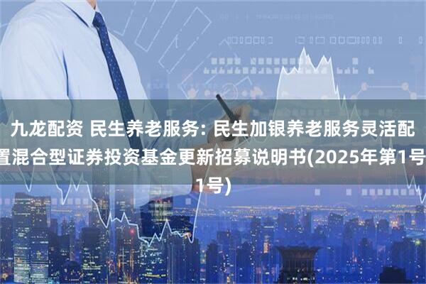 九龙配资 民生养老服务: 民生加银养老服务灵活配置混合型证券投资基金更新招募说明书(2025年第1号)