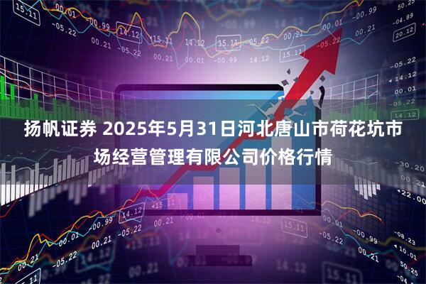扬帆证券 2025年5月31日河北唐山市荷花坑市场经营管理有限公司价格行情