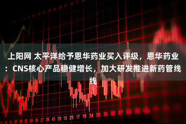上阳网 太平洋给予恩华药业买入评级，恩华药业：CNS核心产品稳健增长，加大研发推进新药管线