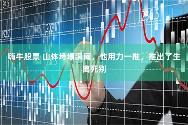 嗨牛股票 山体垮塌瞬间，他用力一推，推出了生离死别
