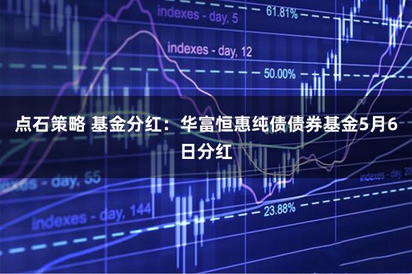 点石策略 基金分红:华富恒惠纯债债券基金5月6日分红